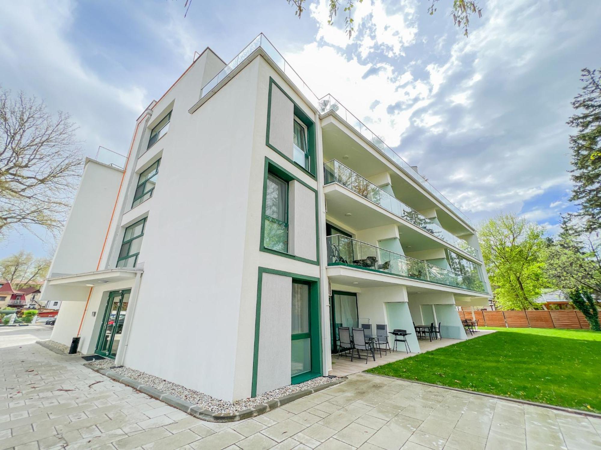 Villa Bauhaus Wellness Apartments 207 - Petiteplage シオーフォク エクステリア 写真